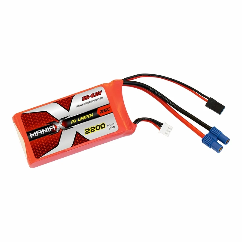 2S-6.6V 2200mAh 25C LiFePO4 بیٹری