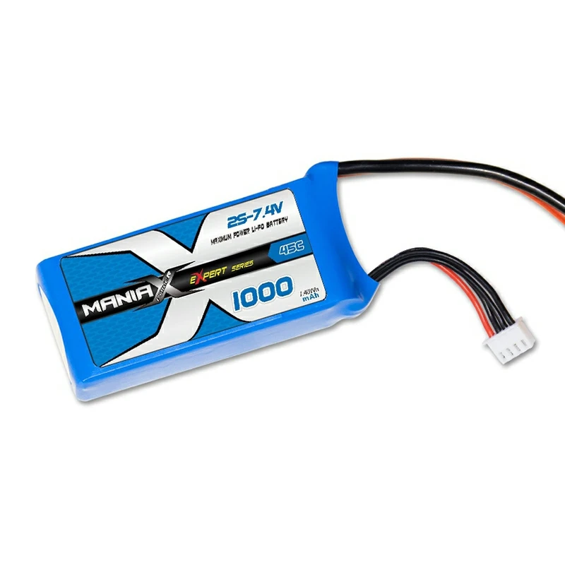 2S-7.4V 1000mAh 45C Lipo بیٹری