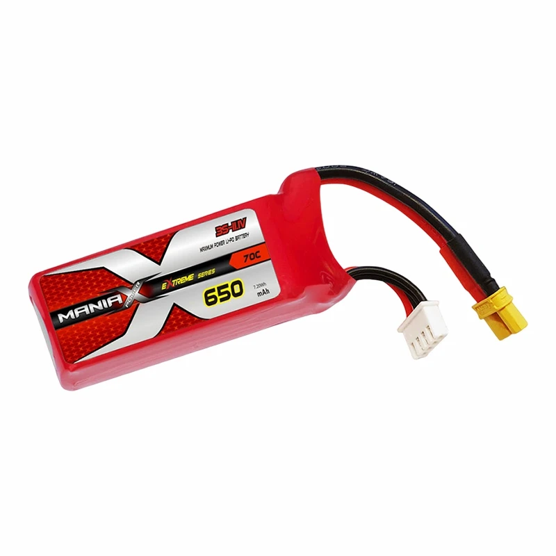 3S-11.1V 650mAh 70C Lipo بیٹری