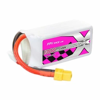 5S-18.5V 1300mAh 100C FPV ریسنگ Lipo بیٹری