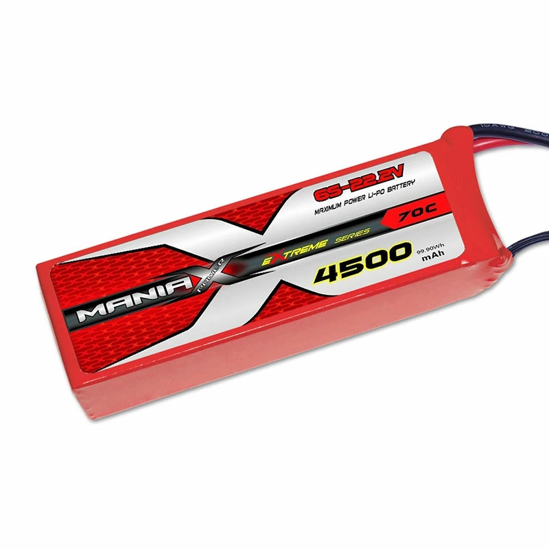 6S-22.2V 4500mAh 70C Lipo بیٹری