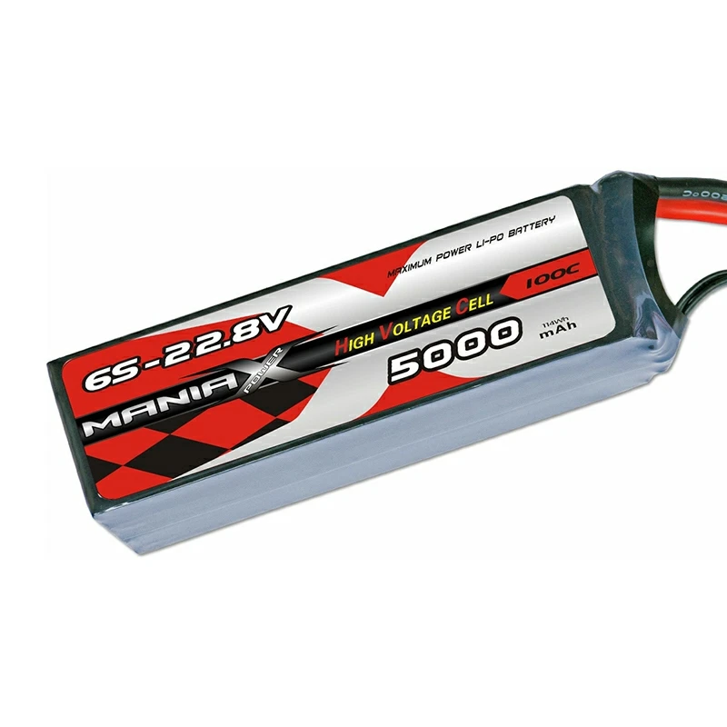 6S-22.8V 5000mAh 100C Lipo بیٹری